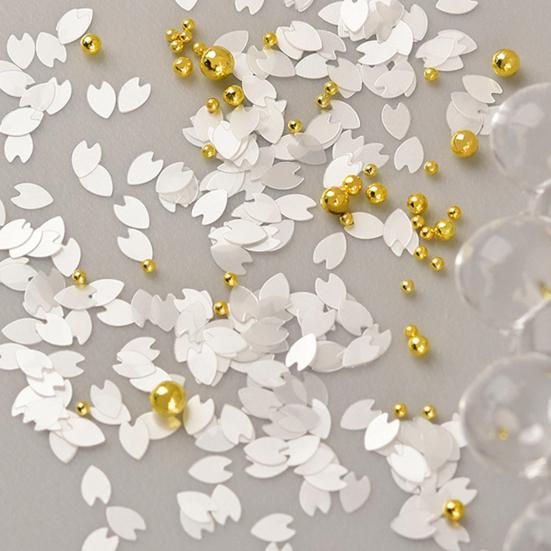 Yousheng 1 Box Nail Decoration Creative Shape Sufficient Quantity Dazzling Stunning Visual Effect Wide Application Decorative Attractive Flower Shaped