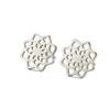 My Shape Fashion Stainless Steel Stud Earrings Flower of Life Celtics Knot Viking Small Earrings for Women Girls Jewelry Gifts