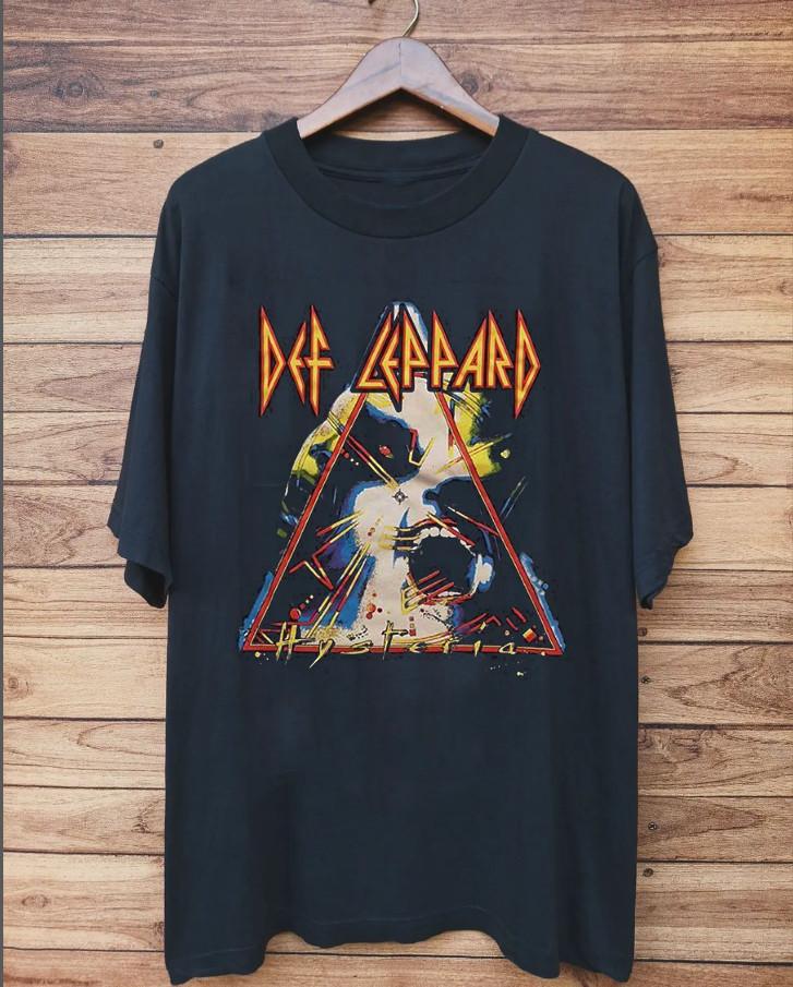 

Def Leppard Band Hysteria T Shirt Full Size S-5XL Unisex T-Shirt S