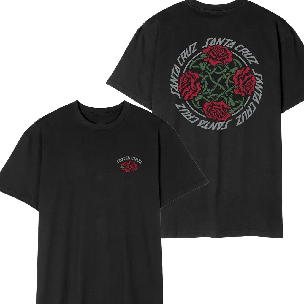 Skateboard Casual Cotton Men's T-Shirt Loose Sports Cruz Women Short Sleeve Tiger Print Street Trend Hip Hop Harajuku Clothing