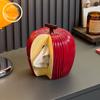Creative Gnawed Apples Tissue Box Coffee Table Desk Decoration Apple Shape Ceramic Tissue Box Bedside Table Paper Towel Case