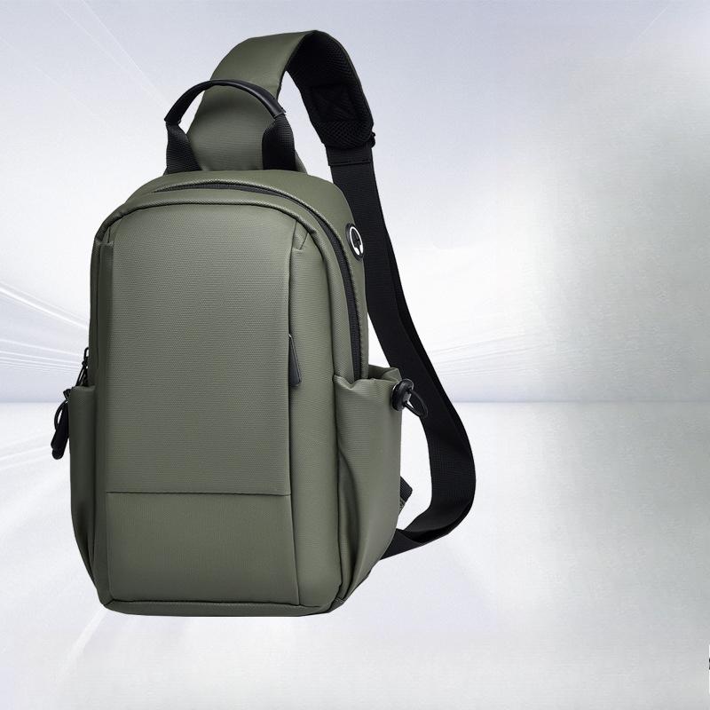 

Модная мужская нагрудная сумка, повседневная дорожная женская сумка через плечо, трендовая и высококлассная сумка через плечо для通勤, легкая нагрудная сумка