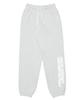 ASTRAL PROJECTION Astral Lettering Comfortable Training Sweat Jogger Pants_White Melange