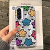 Pink Cherry Bow Leopard Girls Case For Samsung Galaxy A56 A16 A26 A36 A06 A55 A35 A25 A15 A12 A32 A54 S24 S25 S22 S23 FE Cover