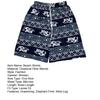 Women Casual Beach Shorts Drawstring Elastic Waist Shorts with Pockets Thai-Inspired Elephant Print Wide Leg Summer Shorts
