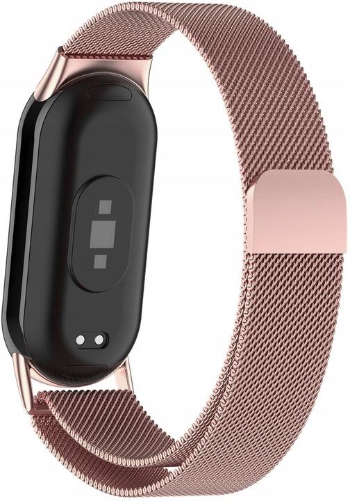 Armband für Xiaomi Mi Smart Band 8/9/10 Armband06_Gold Rosa