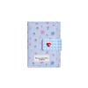Floral Print Wallet Korean-Style Pu Card Holder Compact Card Holder Simple Stylish Women'S Trifold Wallet For Short Trips Daily