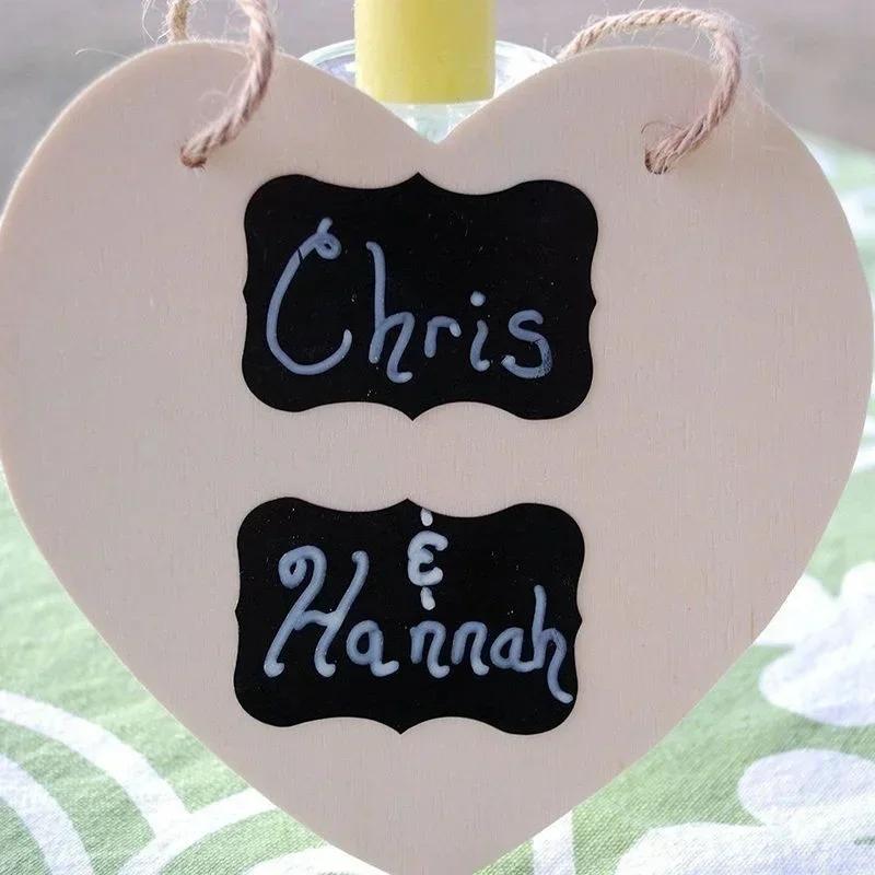 6 Sheets (48Pcs)  Household Convenience Small Accessories Blackboard Chalk Board Stickers Craft Kitchen Jar Labels Supplies