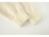 Men's Faux Mink Fur Knit Sweater, Retro-Style, Solid Color, Round Neck, Spring Fashion.