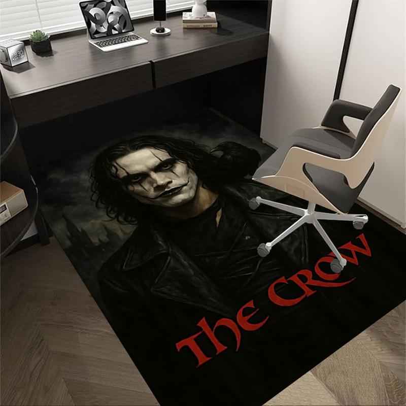 

1pc The Crow Carpet, Office Rug Outdoor Mat Home Decor Area Carpet Festival 60cm by 90cm