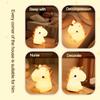 Capybara Silicone Night Light Cute Panda Rechargeable Adjustable Brightness Timing Rechargeable Sleep Nightlights For Kids Room