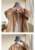 Men's Retro Suede Jacket - Hong Kong Style, Distressed All-Season Workwear Coach Jacket