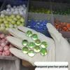 16mm Mixed Checkered Glass Beads & Marbles - Nostalgic Crystal Balls for Kids