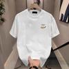 Cross-Border Exclusive Explosive Goods, Good Goods 100% Cotton Short-Sleeved Men'S Trendy T-Shirts, American Retro