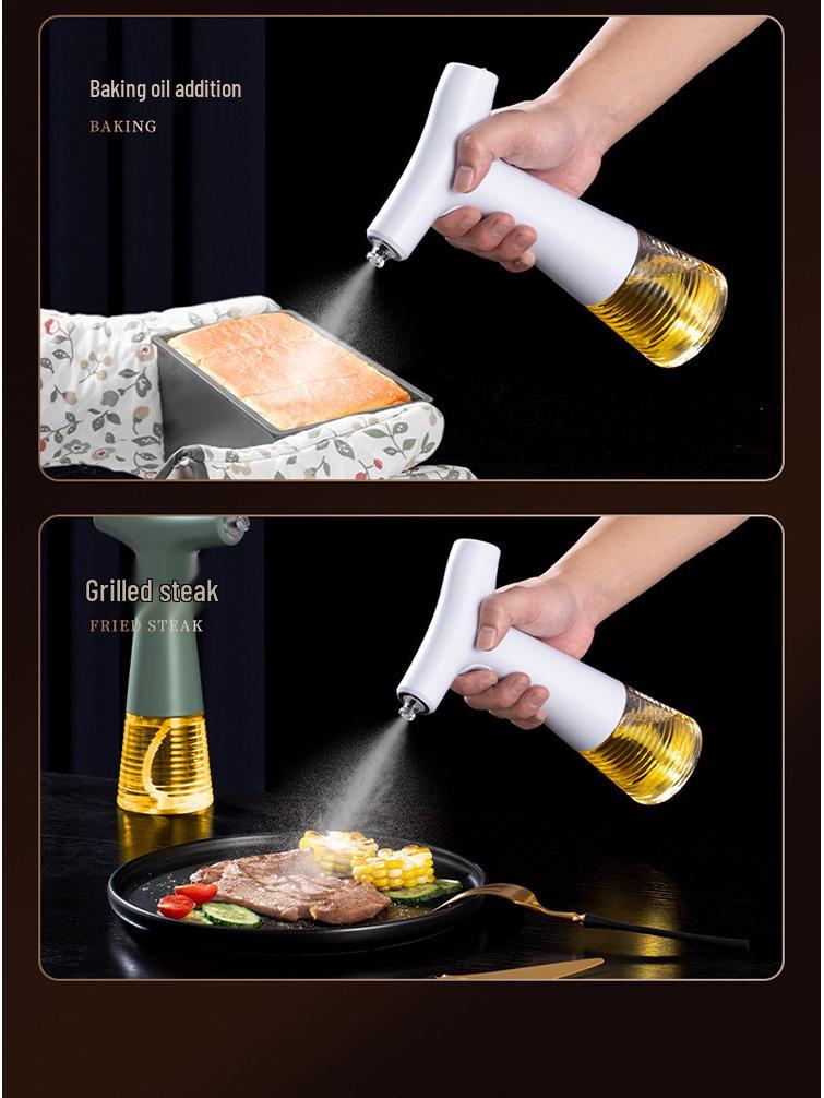 Electric Oil Sprayer for Kitchen & Outdoor Cooking - Mist Spray Bottle for Olive Oil, Air Fryer, BBQ