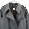 agnes b. trench coat 36 Gray Women Used