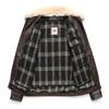 Maplesteed Genuine Cowhide Leather Jacket Men Zipout Liner Detachable Flight Jacket Men Winter Coat Fur Collar Euro /Us Size M177
