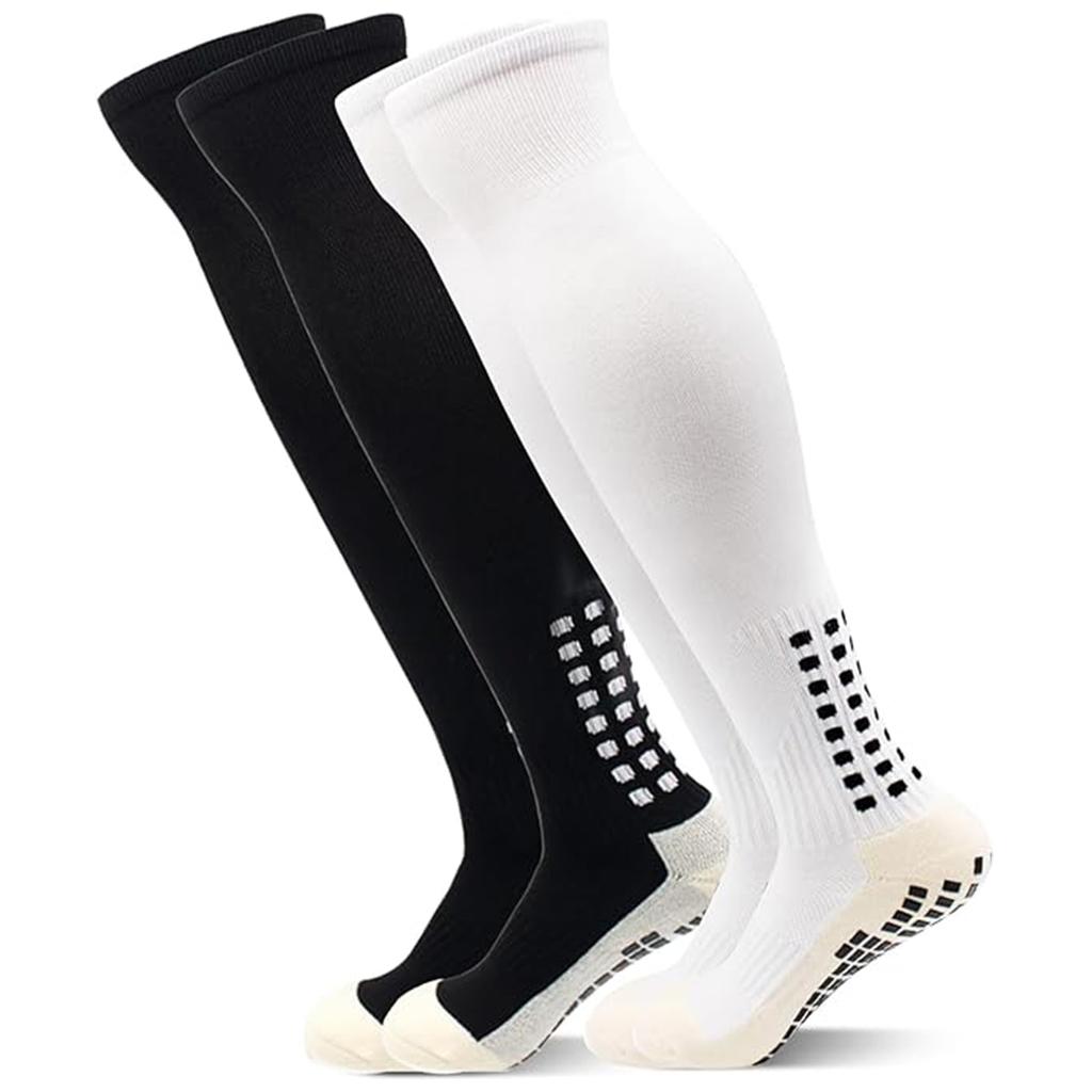 Mens Football Socks with Long Sleeves for Professional Competition Training Thickened Wear-resistant Adhesive Anti Slip Active