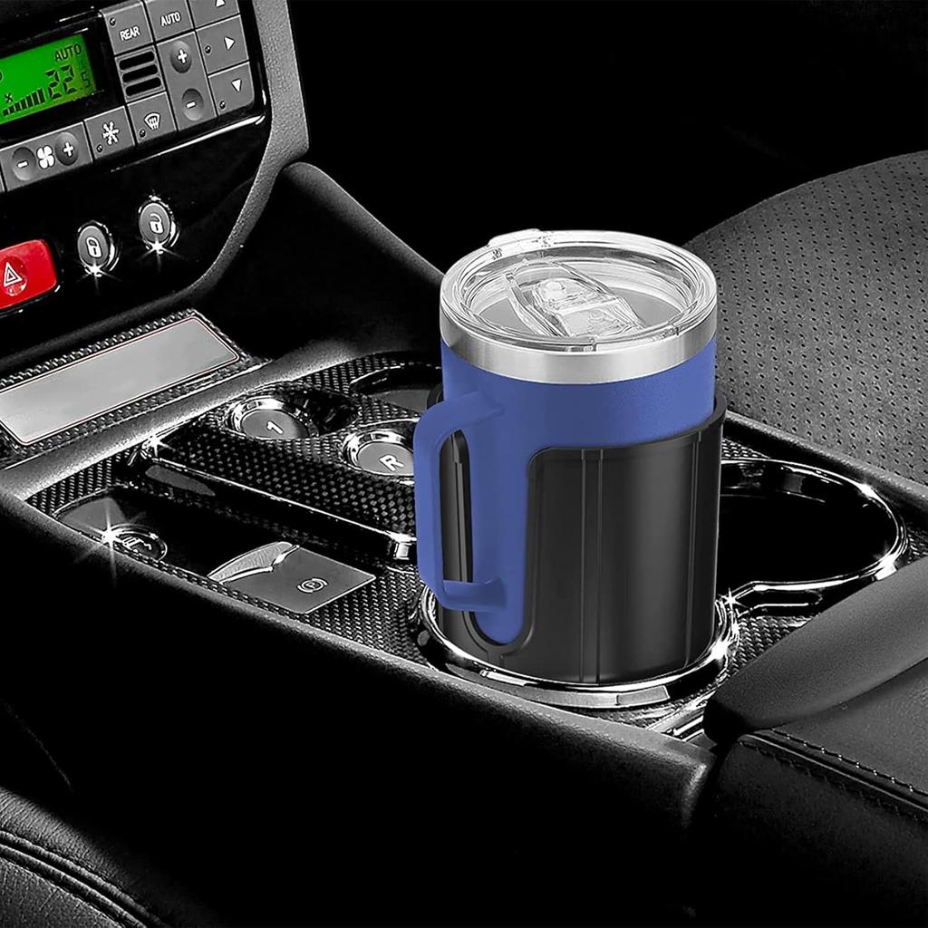 Car Cup Holder Expander Adapter Adjustable Base, NARUNDREN Compatible For Yeti 20/26/30 Oz Hydro Flasks Large 32/40Oz, Fits Most Cup Holder, Diameter
