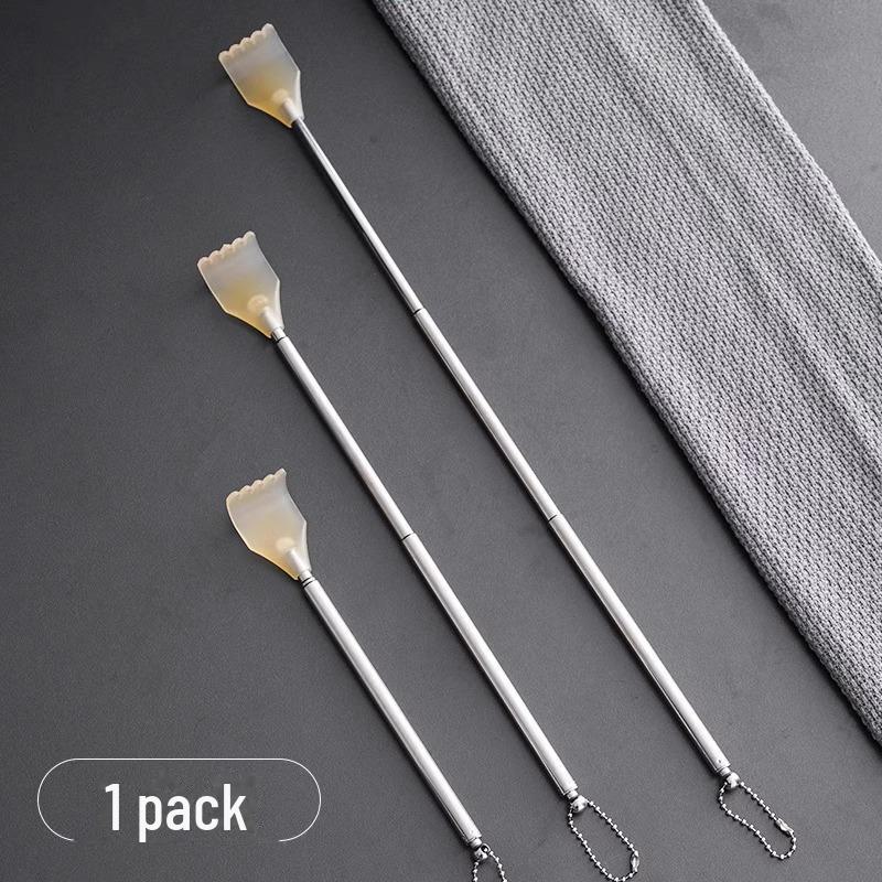 Retractable Multi-Function Back Scratcher: Itch Relief Rake for Seniors