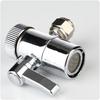 Malida Diverter Valve for Counter Top Water Filters Faucet Adapter, 1/2 Inch Female Thread with Push On 1/4 Inch Tubing.