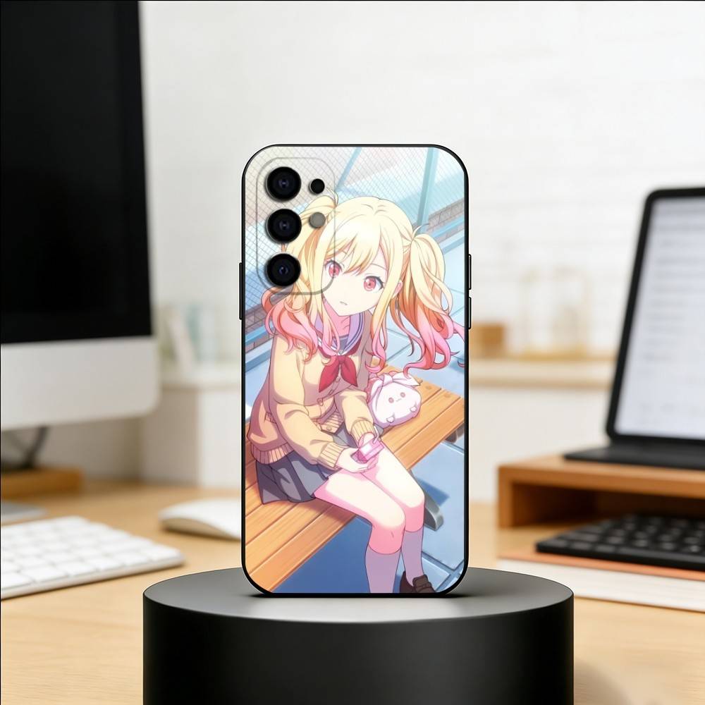 Tenma Saki  Game P-Project S-Sekai Phone Case For Samsung S25,S24,S21,S22,S23,S30,Ultra,S20,Plus,Fe,Lite,Note,10,Black Cover