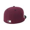 New Era 59FIFTY Side Patch MLB ONSPOTZ Special Edition CWS Size 7 5950 CHIWHICO WSC2005 MAR BLK Two-Tone Maroon/Black Cap, 1/2,