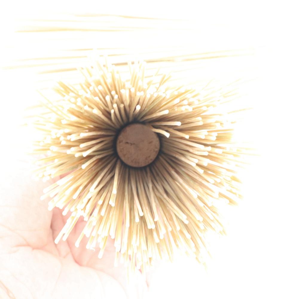 Traditional Durable Natural Wooden Handle Wok Brush Pot Pan Cleaner Cleaning Tool Dish Scrubber