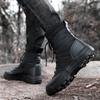 Men Adventure Outdoor Combat Boots Plus Size Jungle Cross-country Hiking Shoes Desert Boots