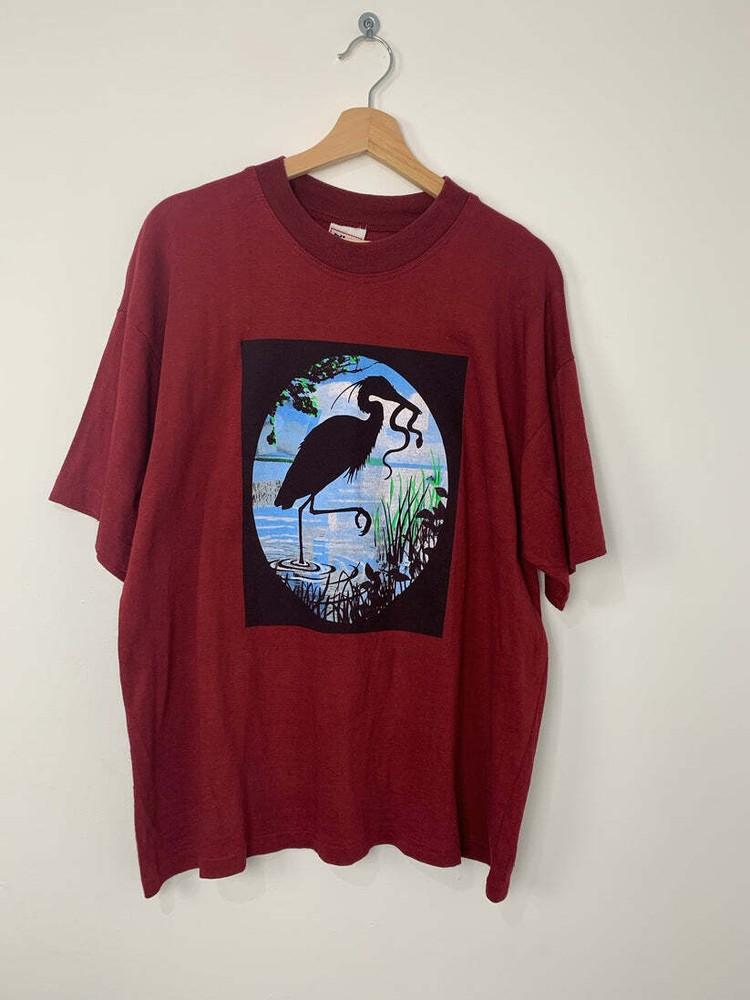SALE 2 sided Indigo Girls Swamp Ophelia T-shirt, reprinted shirt, dark red Unisex T-Shirt