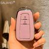 Full Cover Soft TPU Car Key Case For S1 Camry Corolla C-HR CHR Prado 2018 2017 Prius 2 Buttons Protection Auto Accessories JH0