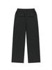 [Matinkim] STRAP BELTED PANTS FOR MEN IN BLACK