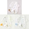 Baby Cotton Snowsuit With 3layer Warmth For Newborns And Infants