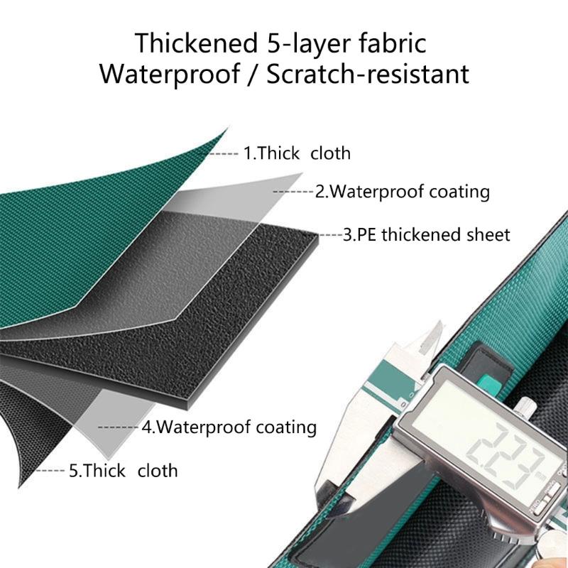 Industrial Tool Storage Bag Carrying Pouch Oversized Waterproof Design With Reinforced Handle For Mechanics And DIYers