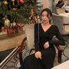 Niche Design Sense V-neck Red Knitted Dress Autumn and Winter New Temperament Sweater Skirt Annual Meeting Dress Skirt