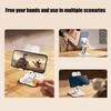Cellphone Dock Foldable Tabletop Phone Support Cradle Holder Angle Height Adjustable Phone Tablet Stand Rotating Bracket