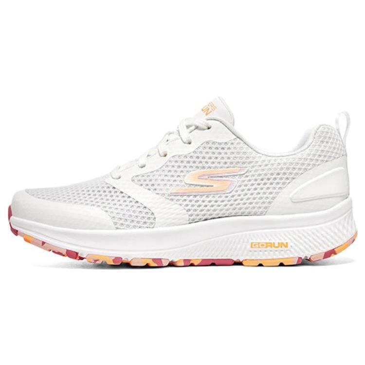 (WMNS) Skechers Go Run Consistent White Orange Women s 128292-WOR EU 35
