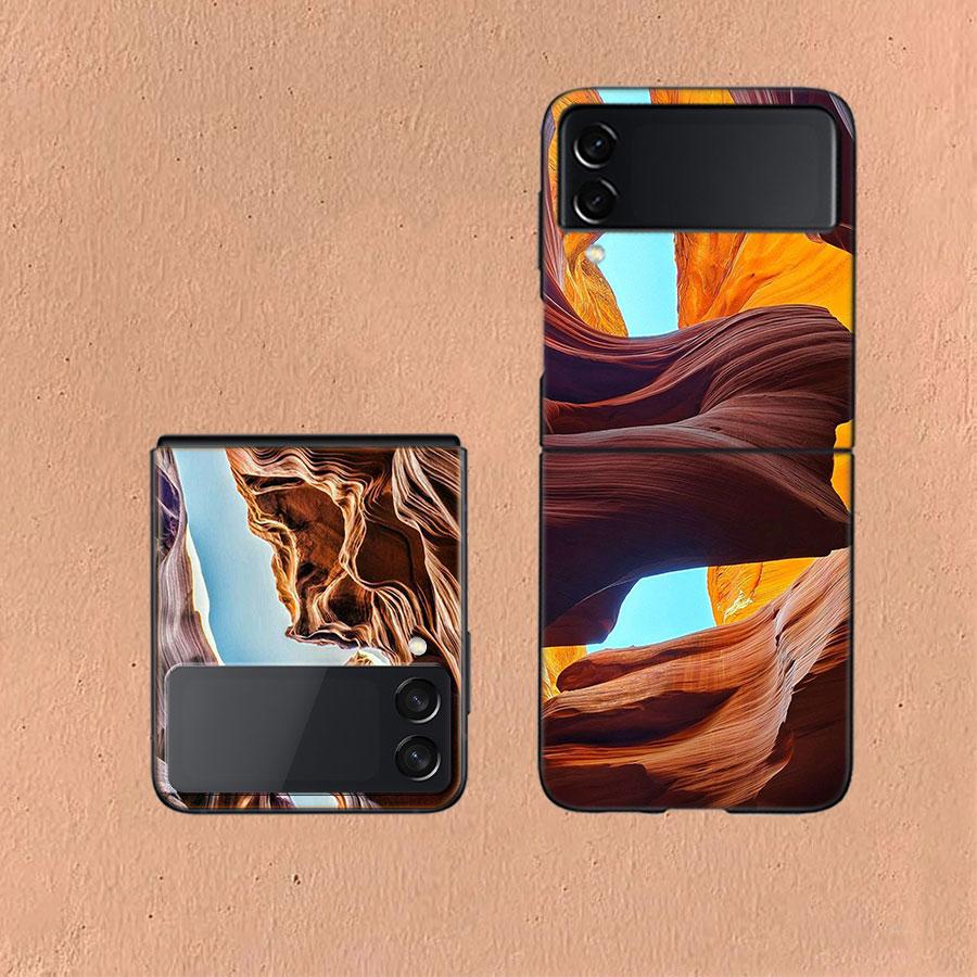 Exploring Utah's Hidden Gems Coque For Samsung Z Flip7 6 Galaxy Case Shockproof Z Flip5 Z Flip3 4 5G Hard Cover Phone TPU PC Ha