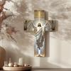 Kreuz für die Wand Jesus Holz Wandkunst Religiös Gesegnet Christus Kreuz Aufhänger für Weihnachten Eingangsbereich Flur Schlafzimmer Büro Esszimmer