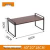 Dual-Layer Desktop Storage Rack & Office Organizer Bookshelf