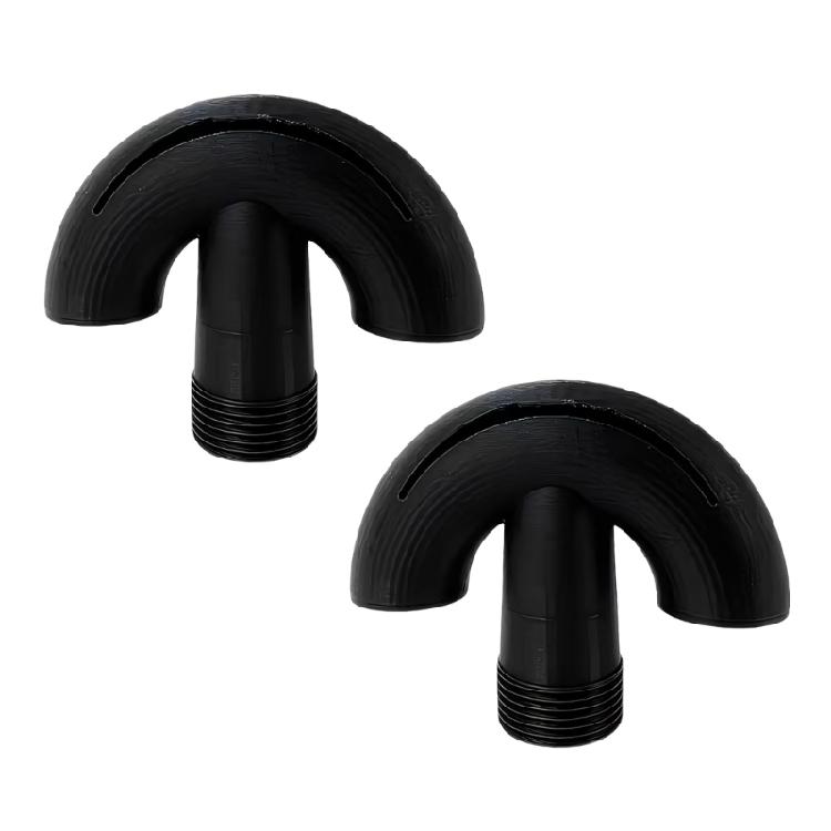 Swim Pool Water Feature Aerator Nozzle 3/4Inch Threaded ABS Head for Home and Commercial Pool Return Outlet Sprays Use