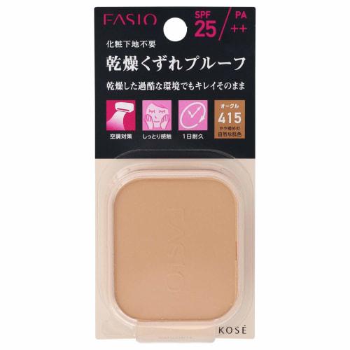 

FASIO Powerful Stay Moist Foundation 415 Slightly Dark Natural Skin Color Refill 10 г