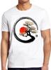 Enso Circle Bonsai Tree Cool Vintage Japanese Cult Music Movie Gift T Shirt M803