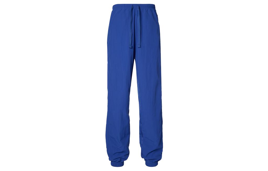 adidas Originals JJJJound Knitted Sweatpants Men's Blue Moderate Cuffed Pants HM6497