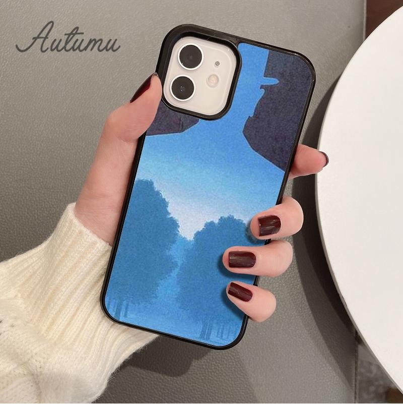 Rene Magritte Phone Case for iPhone 11 12 13 14 Pro Max mini X XR XS SE 2020 5 6S 7 8 Plus Samsung Galaxy S21 S22 Cover shell