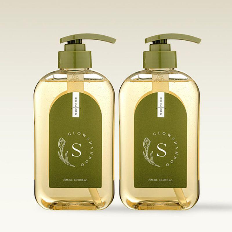 HEALAND Glow Shampoo 500ml x 2 Glow Shampoo 500ml x 2