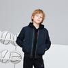 Jordan Back Logo Zip Collar Jacket Kids Jackets Black JD2042001GS-001