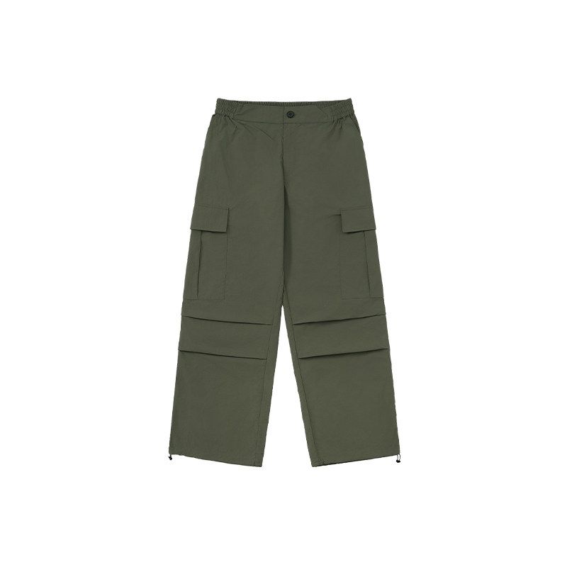 

Bodydream Outdoor Quick-Drying Nylon Short Lightweight Outwear Hooded Jacket Men/Paratrooper Pants Casual Pants Suit Army Green (Pants) XL(85-100kg)