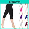 Stylish Women's Low Waist Yoga 3/4 Capri Pants For Effortless Fitness Style And Comfort
