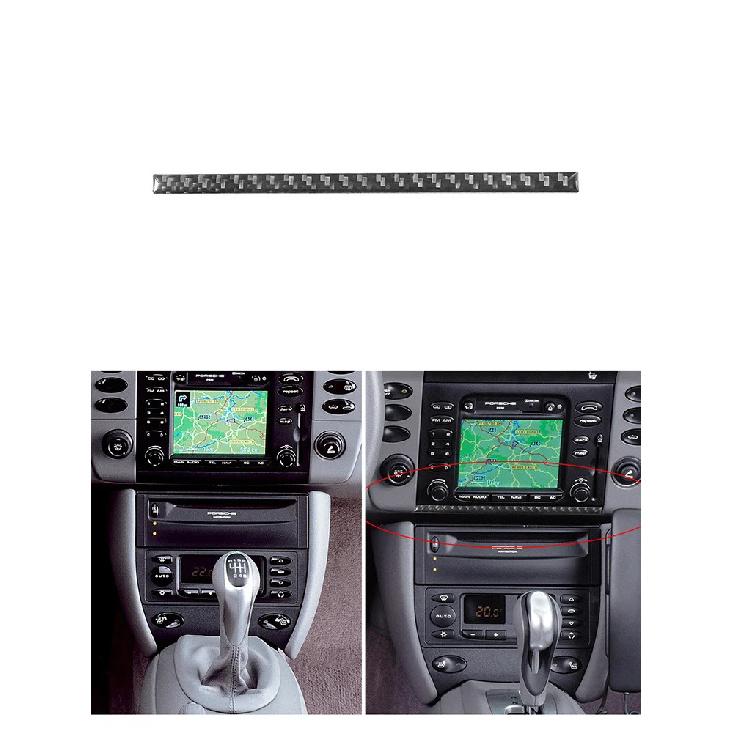 

Car Interior Carbon Fiber Side Air Outlet Radio Control Wait Stickers Decorative For Porsche Boxter 996 1998-2004 Accessories Type 15